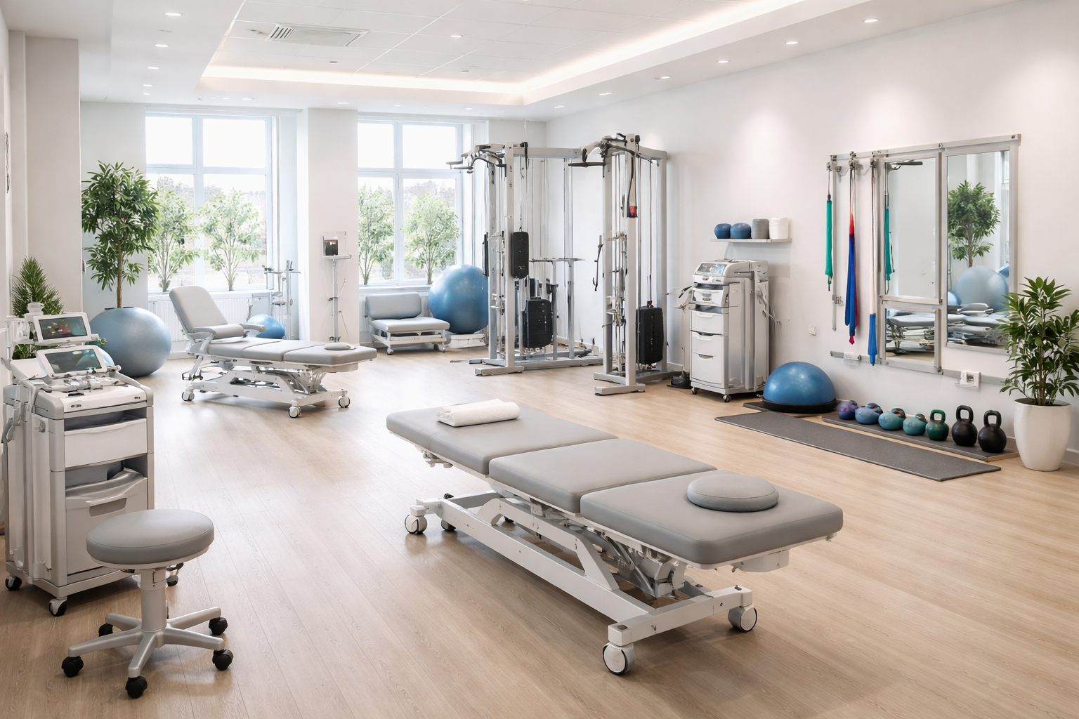 Modern Physiotherapy Equipment